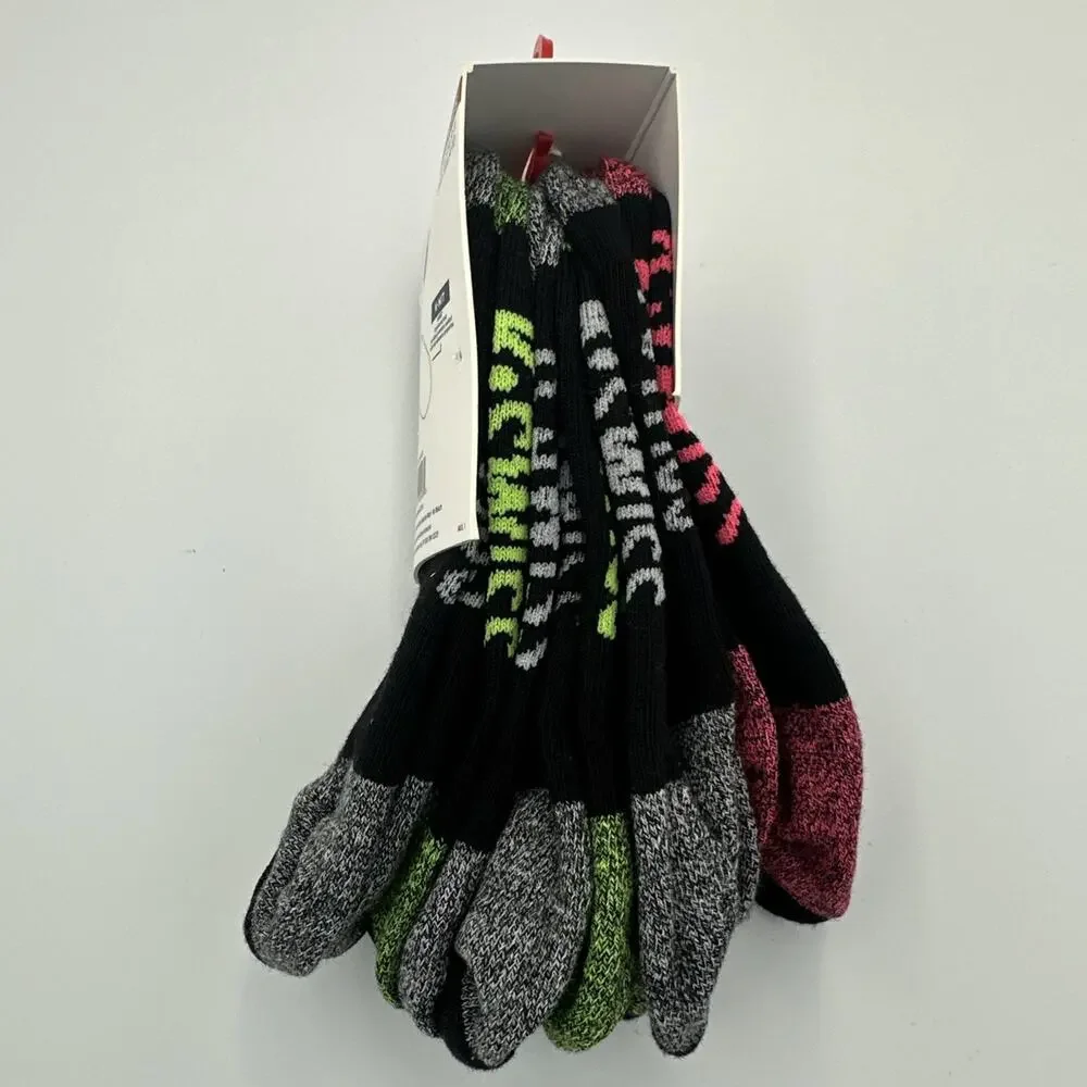 K Swiss Foot Liners Socks Ladies Womens Size 9-11 Silicone Tab No Show 6 PAIRS‎